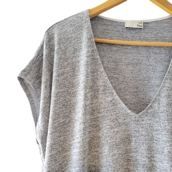 Aritzia Wilfred Free Marcoux Mini Oversized Gray Dress Size XS. - Picture 13 of 15